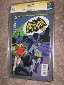 Stan Lee signed copy of Batman '66