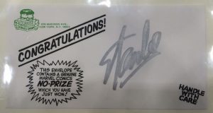 Stan Lee Signed No Prize