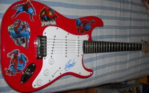 A Fender signed by Stan Lee