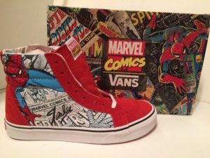 Stan Lee Signed Vans Spider-Man Shoes